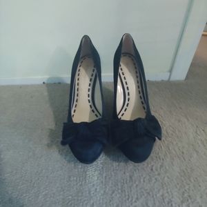 Enzo Angiolini Black Wedges Size 8